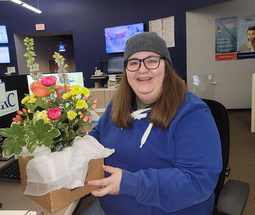 Jessica Maher, CRC's December 2022 Employee of the Month