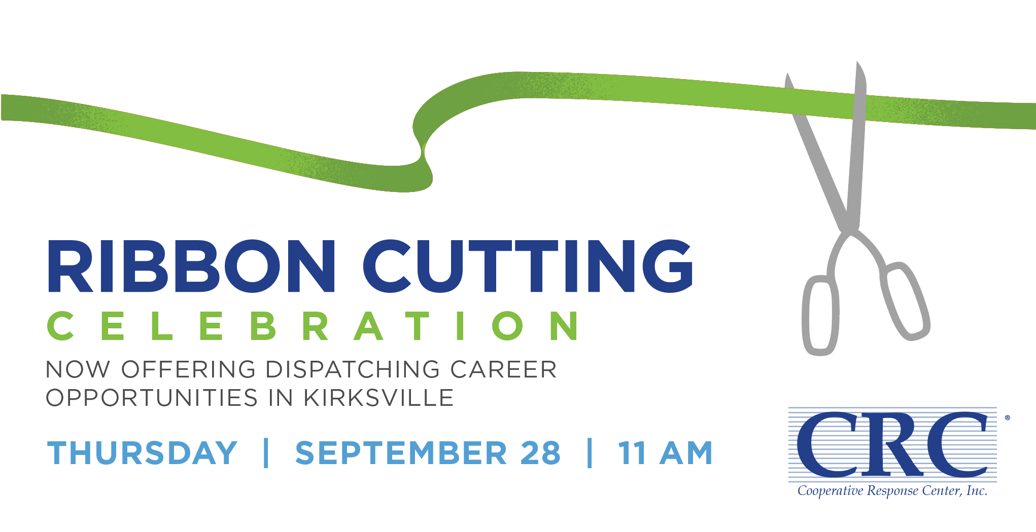 Ribbon Cutting Celebration on September 28 at 11 a.m.