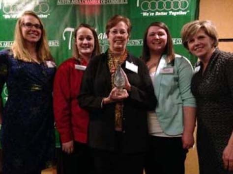 CRC Awarded Refreshed Business of the Year Recognition for Businesses with over 100 Employees